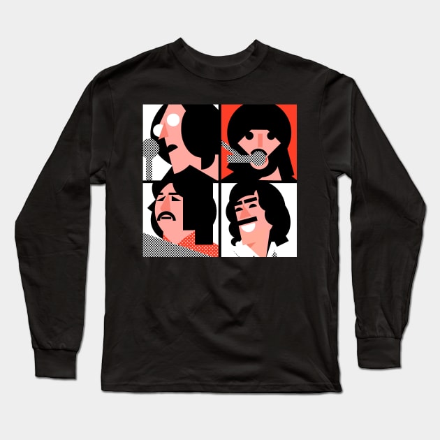 Beatles, Let It Be , Get Back Long Sleeve T-Shirt by SHAPE ROCK T